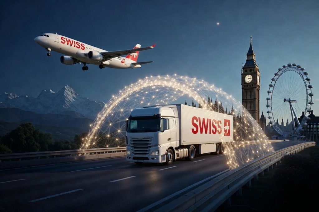 Expédition entre la Suisse et le Royaume-Uni après le Brexit