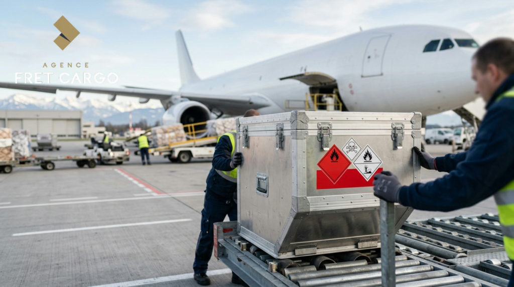 Transport de marchandises dangereuses par air — hero image