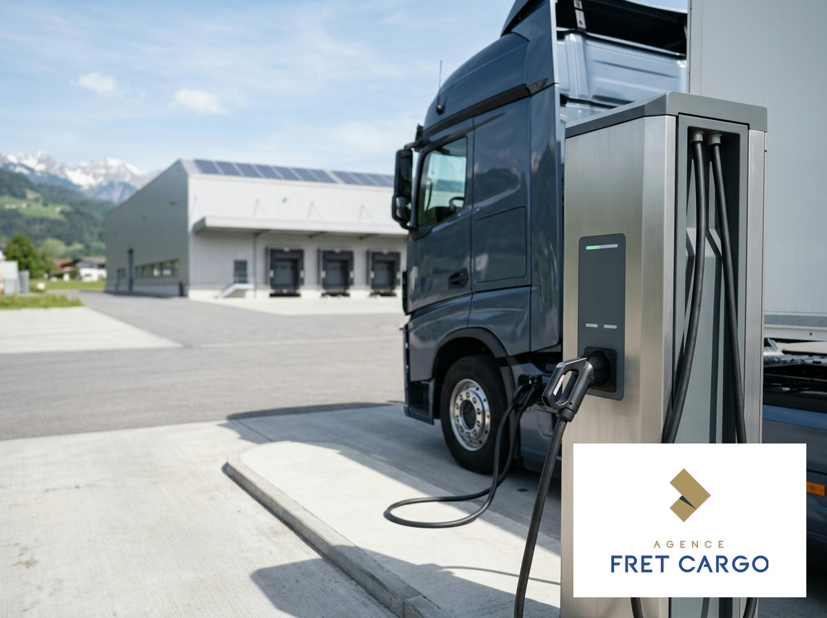 Station de recharge haute puissance pour poids lourds